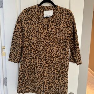 Love, Carol cabi Leopard Print Coat